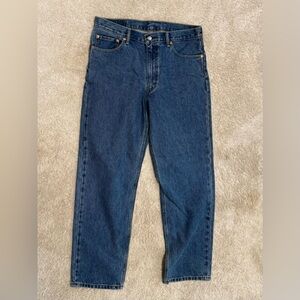 Levi's Men's Straight Blue Jeans 550